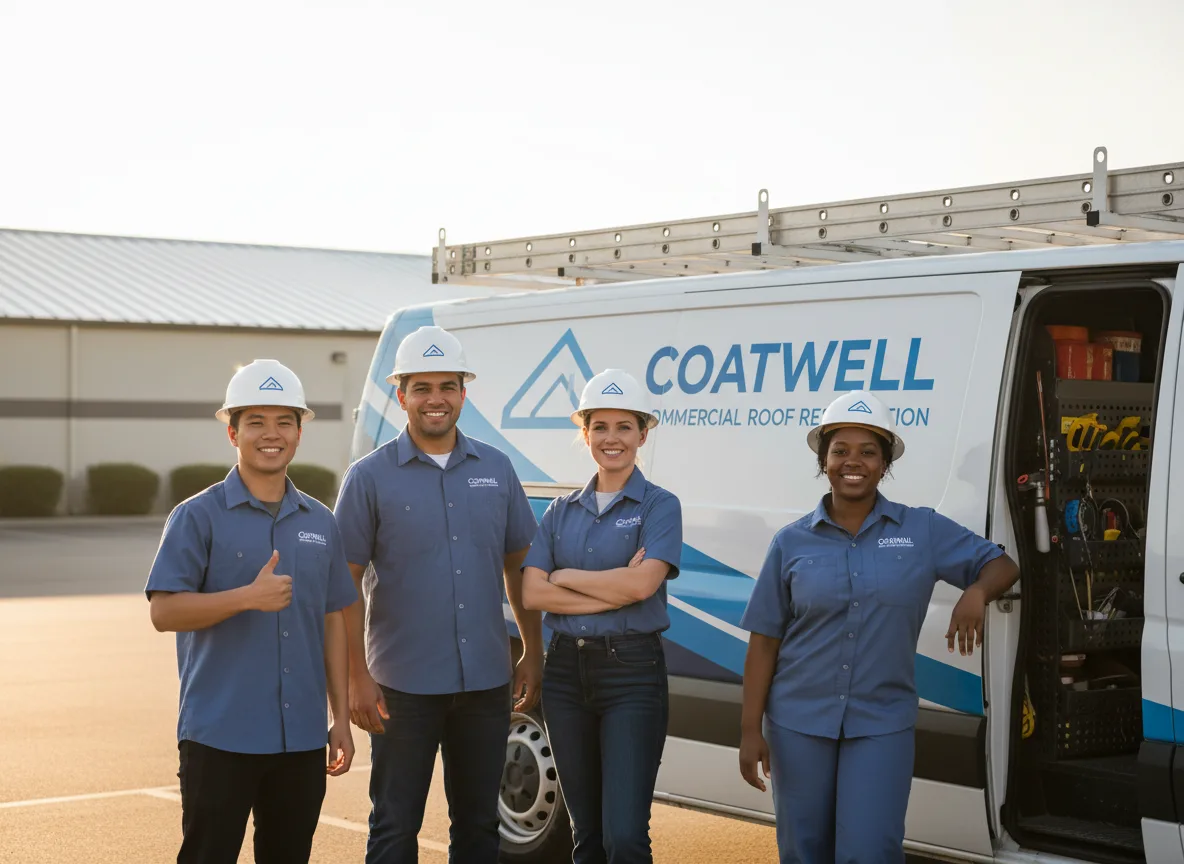 Commercial roof coating company in Southington, OH